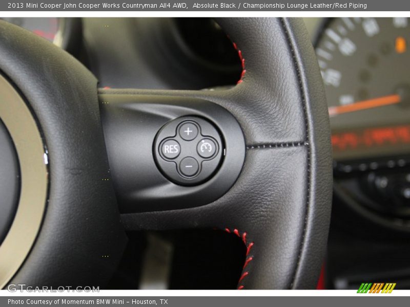 Controls of 2013 Cooper John Cooper Works Countryman All4 AWD