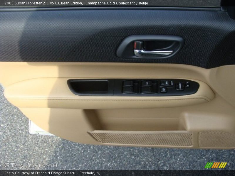 Champagne Gold Opalescent / Beige 2005 Subaru Forester 2.5 XS L.L.Bean Edition