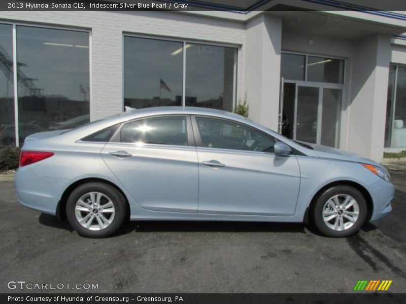 Iridescent Silver Blue Pearl / Gray 2013 Hyundai Sonata GLS