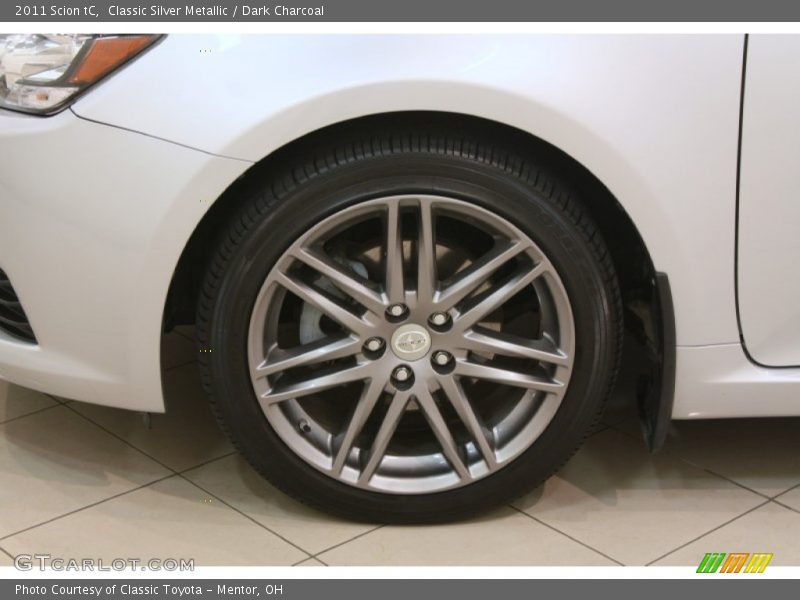 Classic Silver Metallic / Dark Charcoal 2011 Scion tC