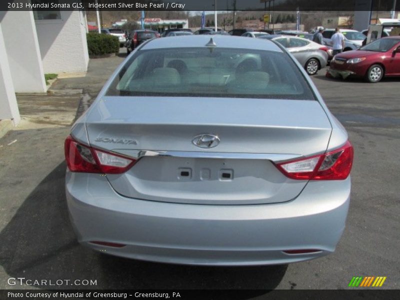 Iridescent Silver Blue Pearl / Gray 2013 Hyundai Sonata GLS