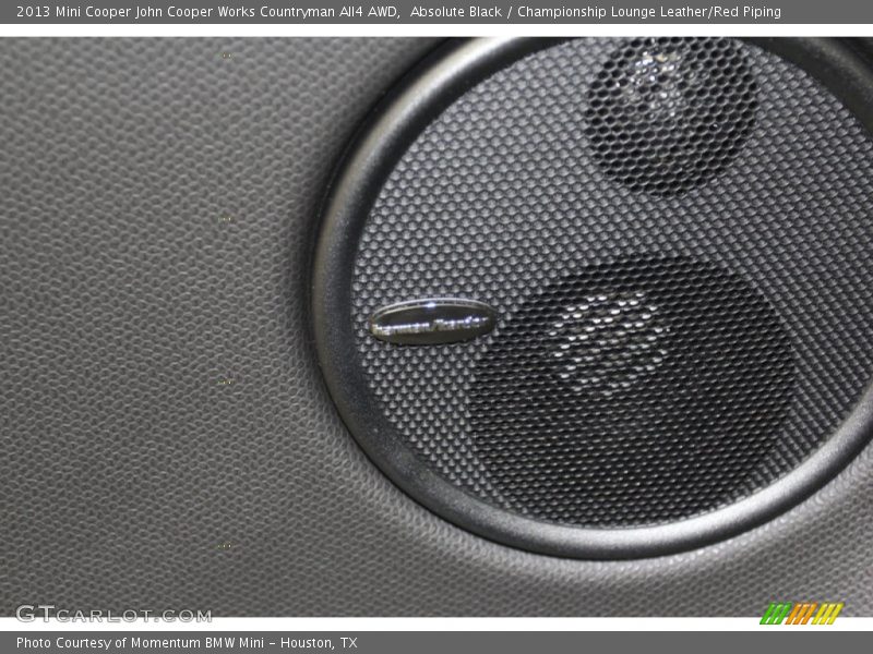 Absolute Black / Championship Lounge Leather/Red Piping 2013 Mini Cooper John Cooper Works Countryman All4 AWD