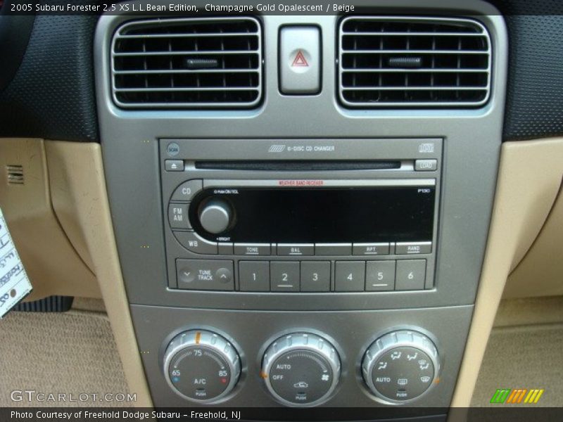 Champagne Gold Opalescent / Beige 2005 Subaru Forester 2.5 XS L.L.Bean Edition