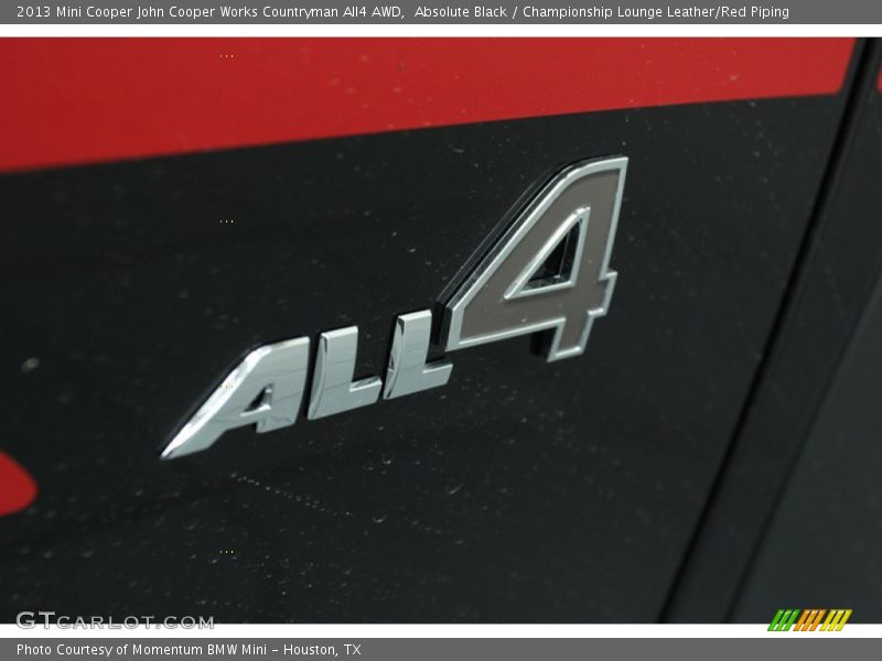  2013 Cooper John Cooper Works Countryman All4 AWD Logo