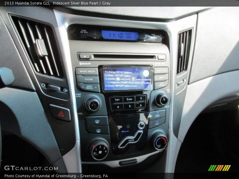 Iridescent Silver Blue Pearl / Gray 2013 Hyundai Sonata GLS