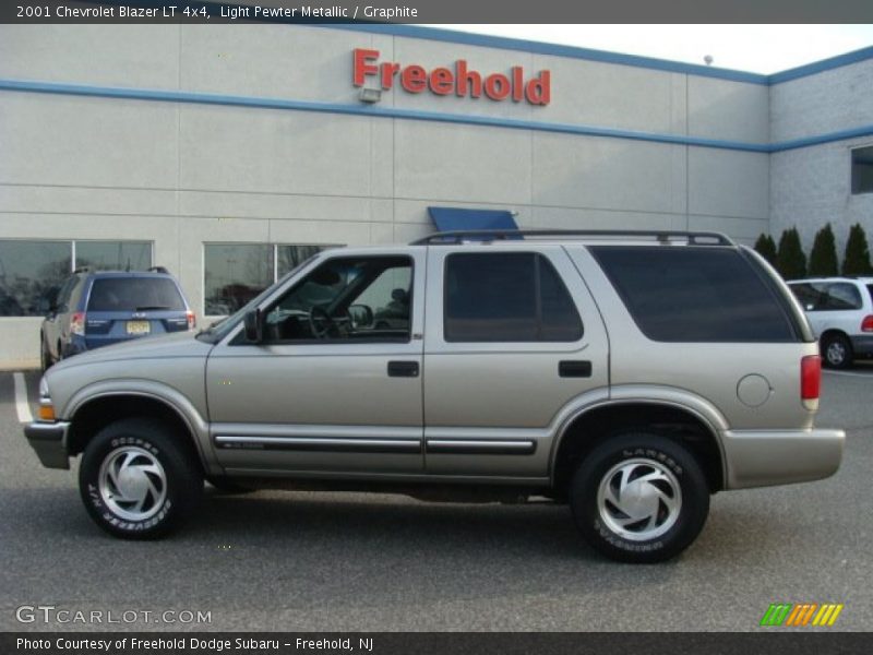 Light Pewter Metallic / Graphite 2001 Chevrolet Blazer LT 4x4