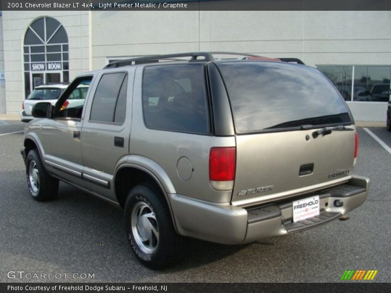 Light Pewter Metallic / Graphite 2001 Chevrolet Blazer LT 4x4