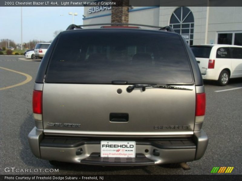 Light Pewter Metallic / Graphite 2001 Chevrolet Blazer LT 4x4