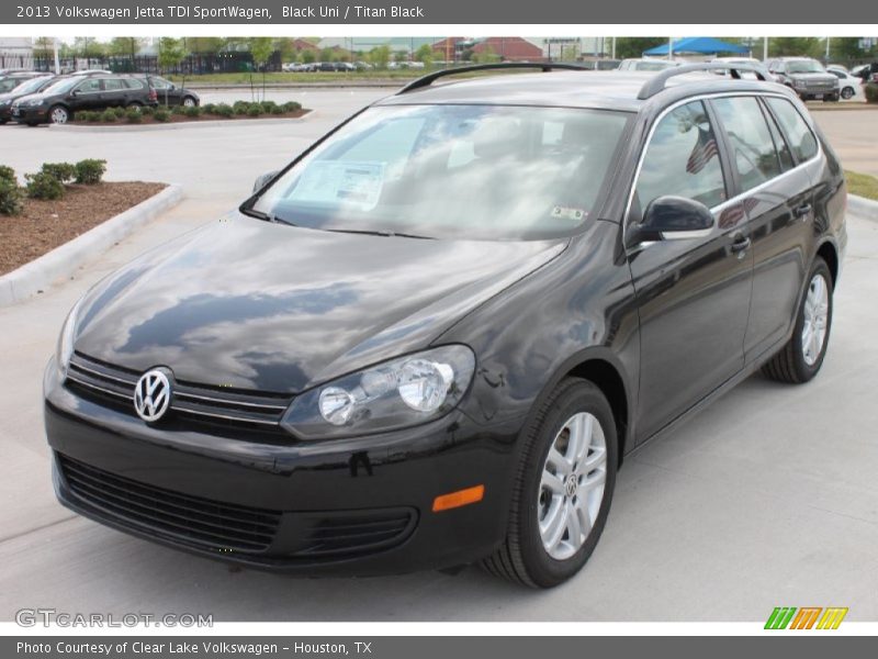 Black Uni / Titan Black 2013 Volkswagen Jetta TDI SportWagen