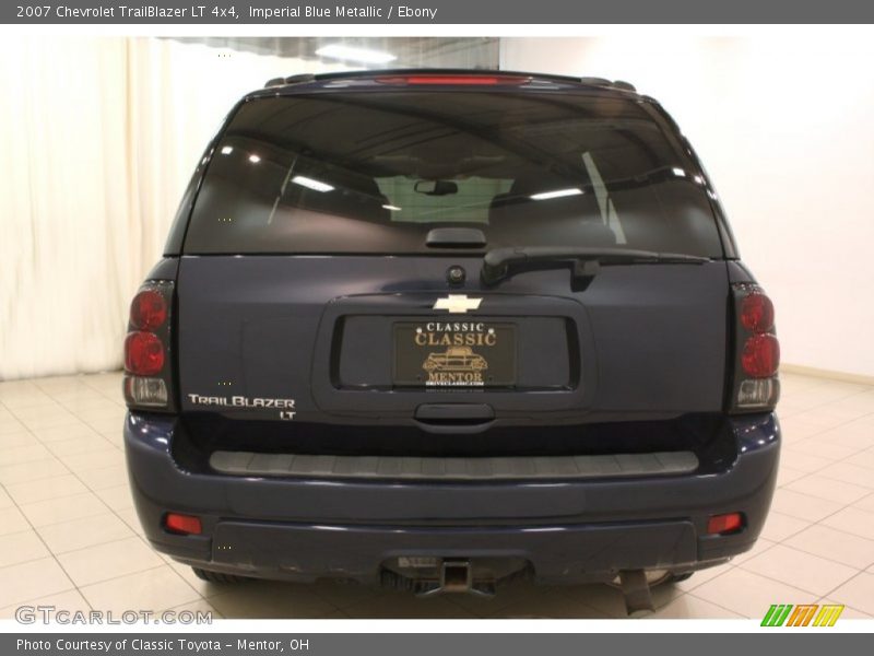Imperial Blue Metallic / Ebony 2007 Chevrolet TrailBlazer LT 4x4