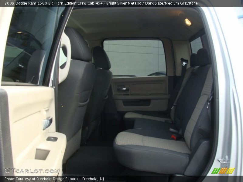 Bright Silver Metallic / Dark Slate/Medium Graystone 2009 Dodge Ram 1500 Big Horn Edition Crew Cab 4x4