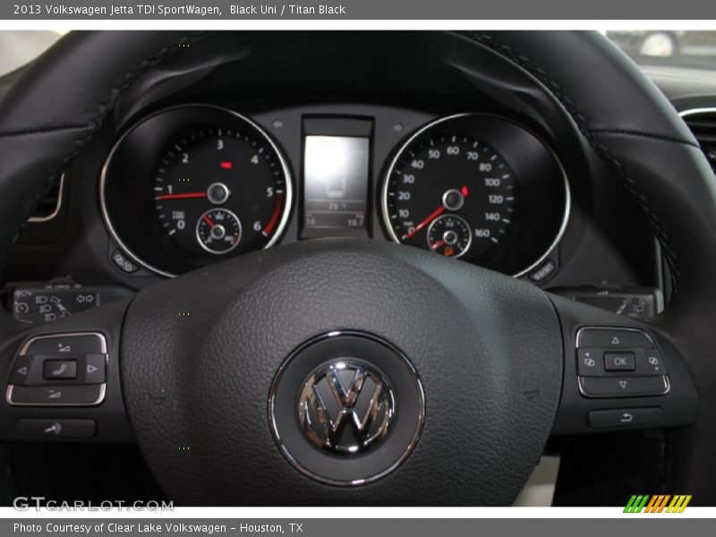 Black Uni / Titan Black 2013 Volkswagen Jetta TDI SportWagen