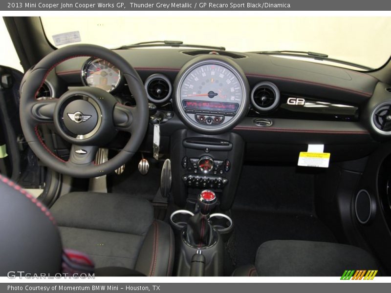 Dashboard of 2013 Cooper John Cooper Works GP