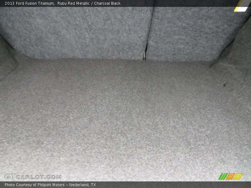 Ruby Red Metallic / Charcoal Black 2013 Ford Fusion Titanium