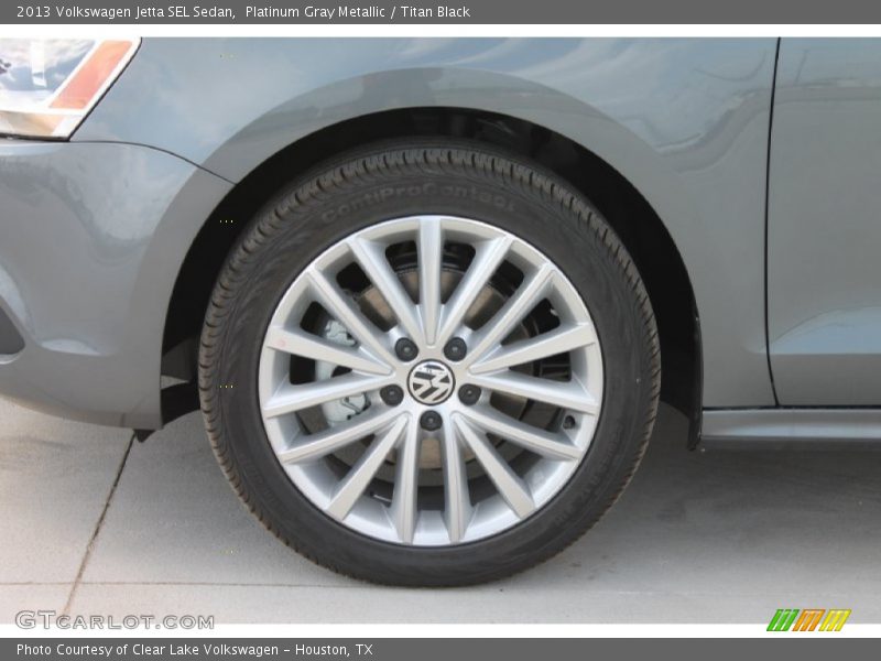 Platinum Gray Metallic / Titan Black 2013 Volkswagen Jetta SEL Sedan