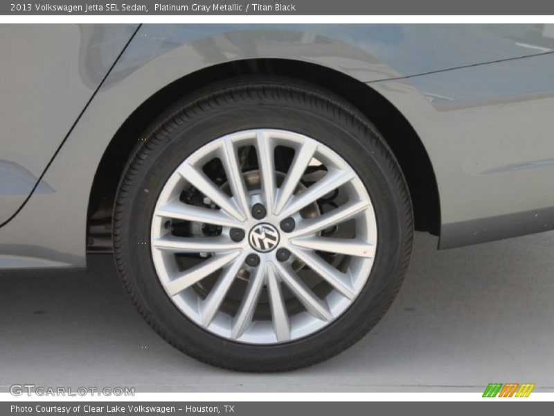 Platinum Gray Metallic / Titan Black 2013 Volkswagen Jetta SEL Sedan