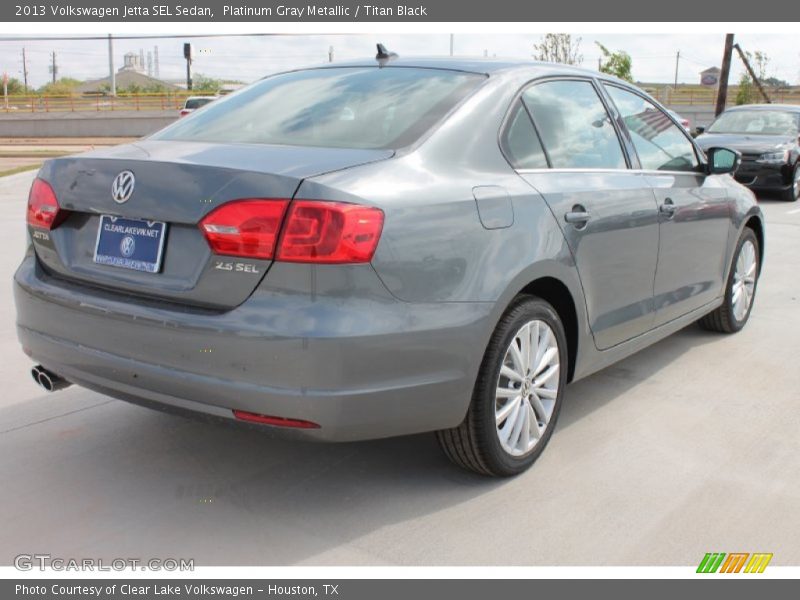 Platinum Gray Metallic / Titan Black 2013 Volkswagen Jetta SEL Sedan