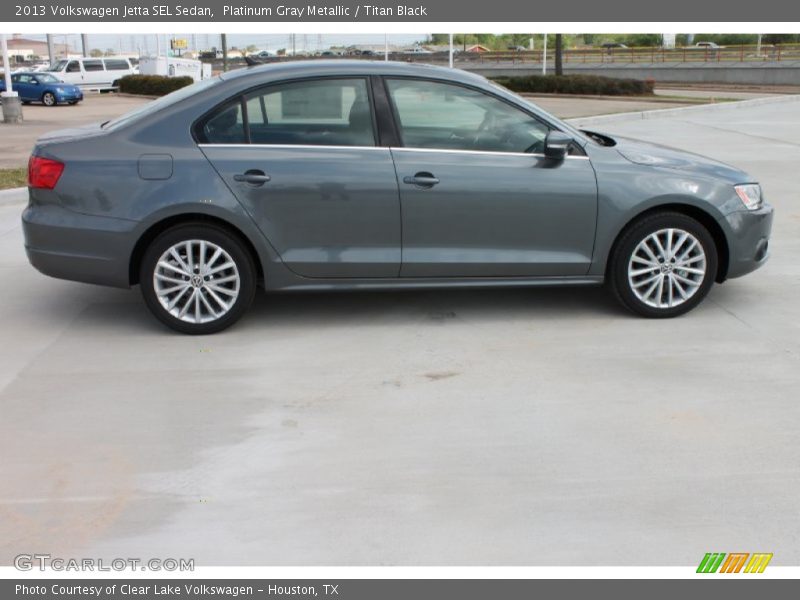 Platinum Gray Metallic / Titan Black 2013 Volkswagen Jetta SEL Sedan