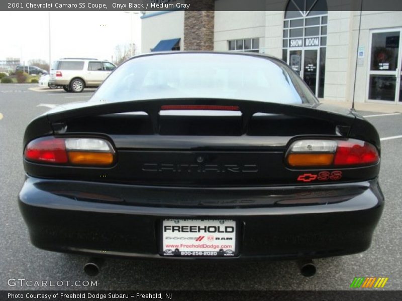 Onyx Black / Medium Gray 2001 Chevrolet Camaro SS Coupe