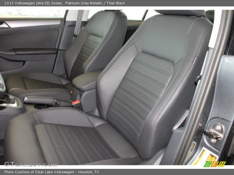 Platinum Gray Metallic / Titan Black 2013 Volkswagen Jetta SEL Sedan