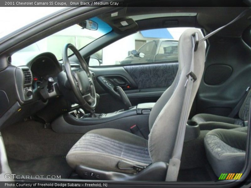  2001 Camaro SS Coupe Medium Gray Interior