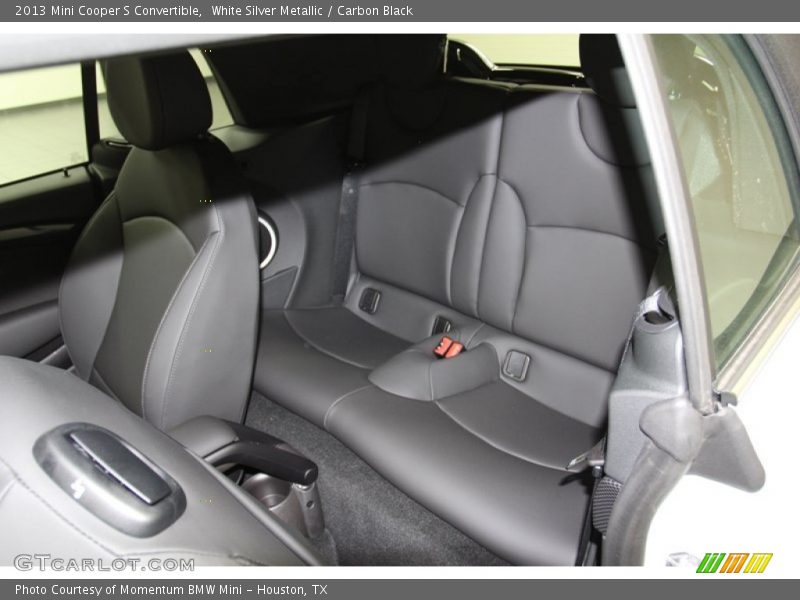 Rear Seat of 2013 Cooper S Convertible