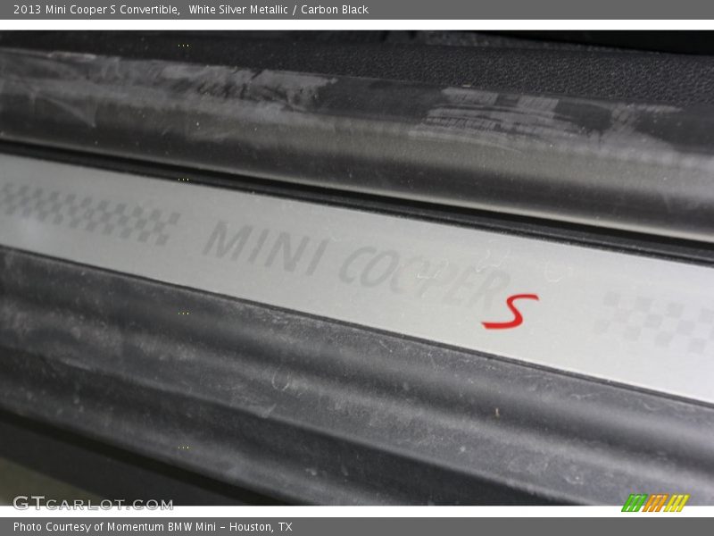 White Silver Metallic / Carbon Black 2013 Mini Cooper S Convertible