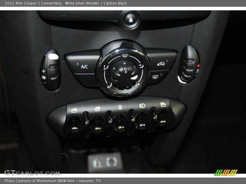 White Silver Metallic / Carbon Black 2013 Mini Cooper S Convertible