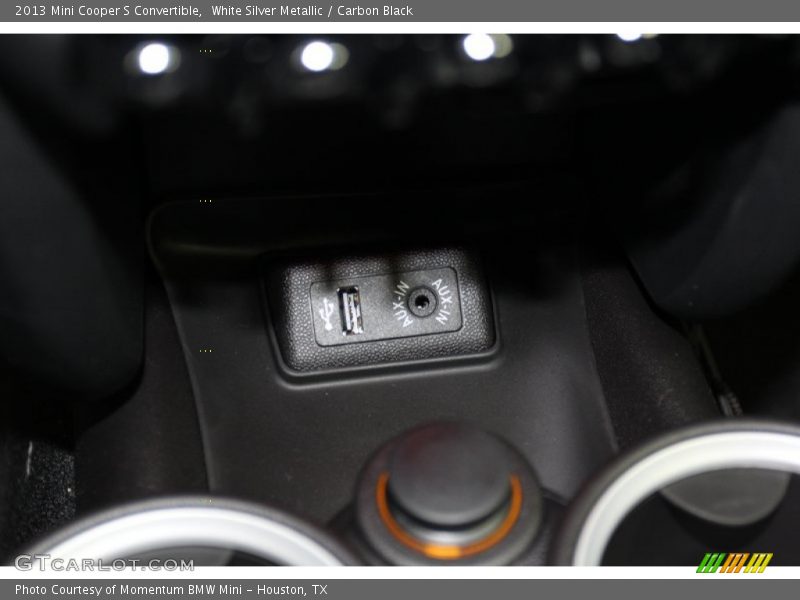 White Silver Metallic / Carbon Black 2013 Mini Cooper S Convertible