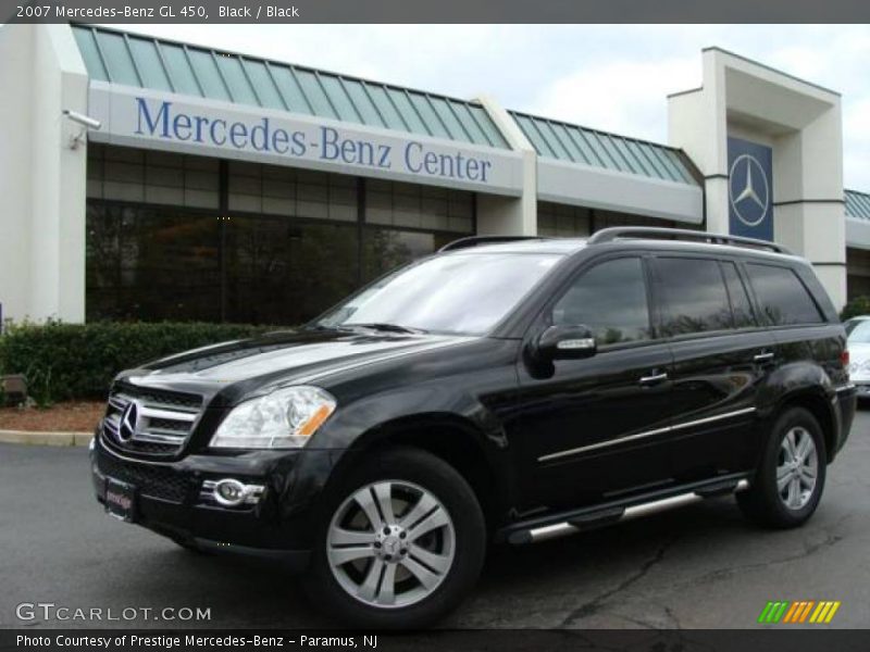Black / Black 2007 Mercedes-Benz GL 450