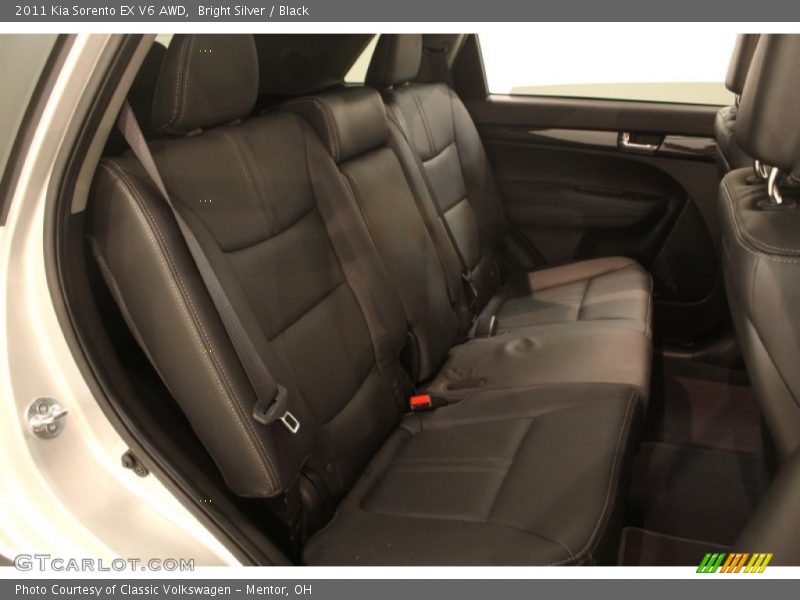 Bright Silver / Black 2011 Kia Sorento EX V6 AWD
