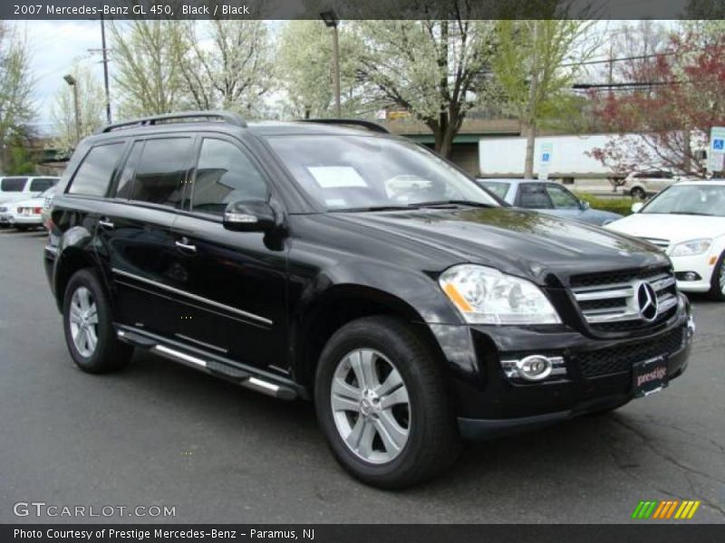 Black / Black 2007 Mercedes-Benz GL 450