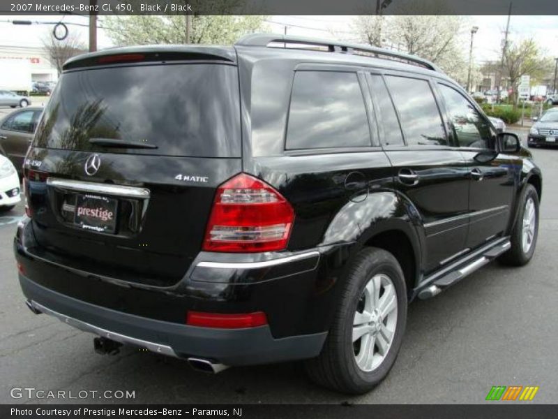 Black / Black 2007 Mercedes-Benz GL 450