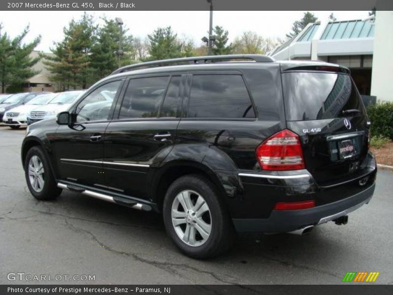 Black / Black 2007 Mercedes-Benz GL 450