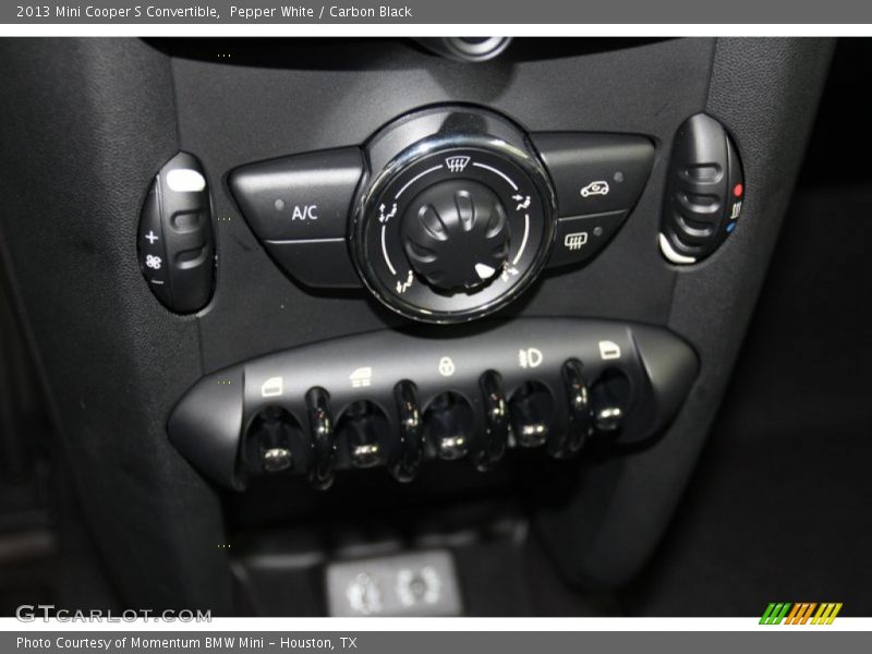 Pepper White / Carbon Black 2013 Mini Cooper S Convertible