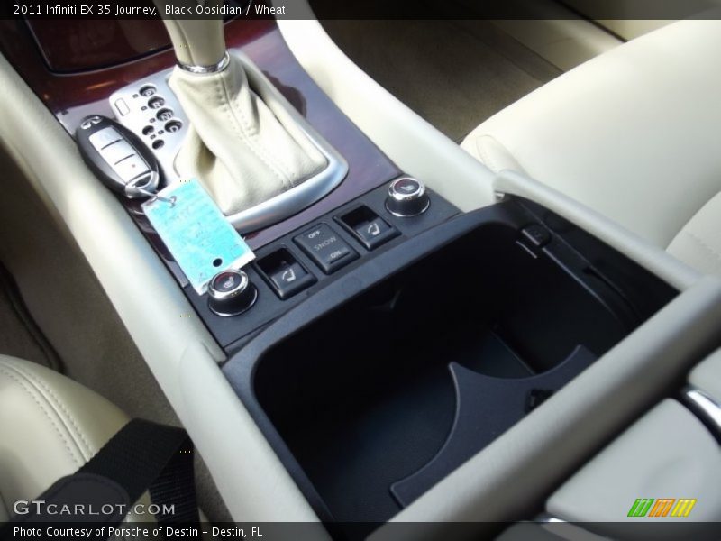 Black Obsidian / Wheat 2011 Infiniti EX 35 Journey