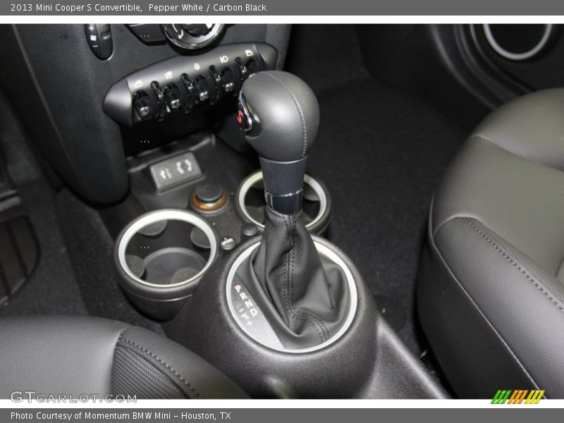 Pepper White / Carbon Black 2013 Mini Cooper S Convertible