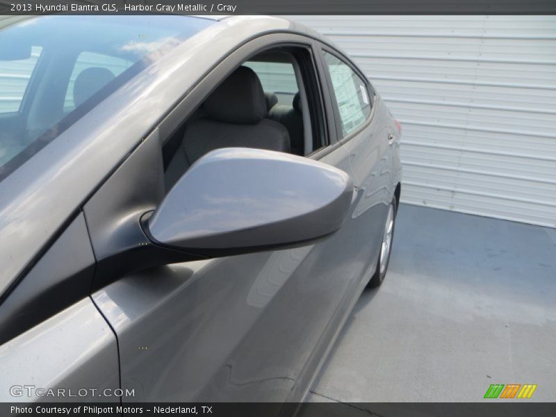 Harbor Gray Metallic / Gray 2013 Hyundai Elantra GLS