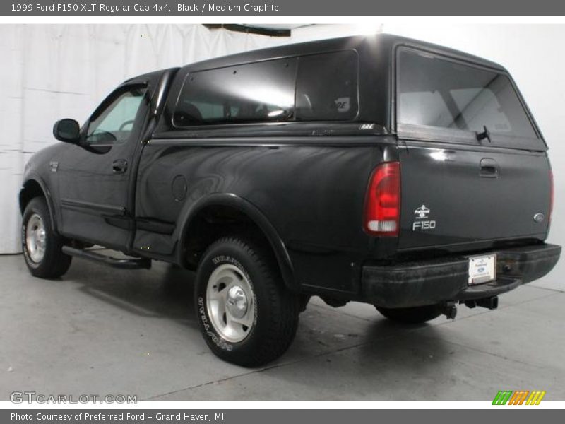 Black / Medium Graphite 1999 Ford F150 XLT Regular Cab 4x4