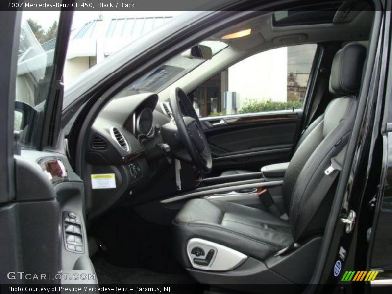 Black / Black 2007 Mercedes-Benz GL 450