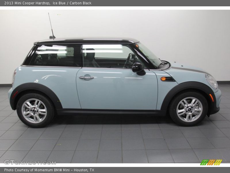 Ice Blue / Carbon Black 2013 Mini Cooper Hardtop