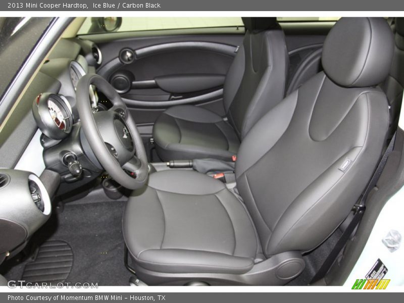 Ice Blue / Carbon Black 2013 Mini Cooper Hardtop