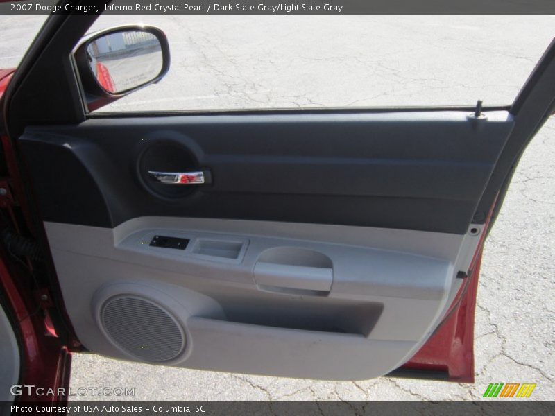 Inferno Red Crystal Pearl / Dark Slate Gray/Light Slate Gray 2007 Dodge Charger