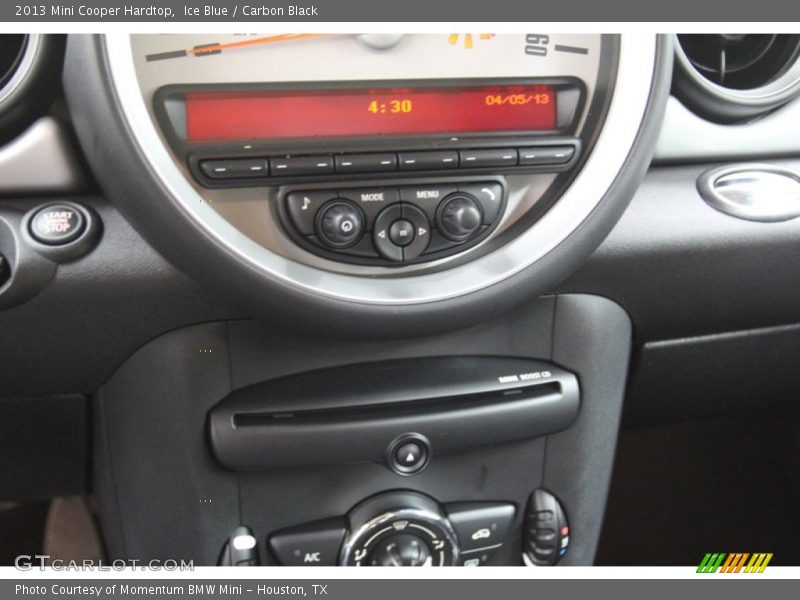 Ice Blue / Carbon Black 2013 Mini Cooper Hardtop
