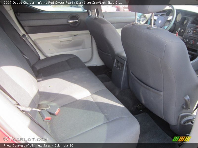 Inferno Red Crystal Pearl / Dark Slate Gray/Light Slate Gray 2007 Dodge Charger