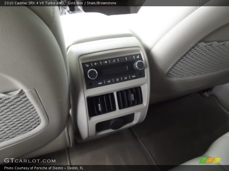 Gold Mist / Shale/Brownstone 2010 Cadillac SRX 4 V6 Turbo AWD