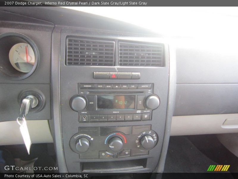 Inferno Red Crystal Pearl / Dark Slate Gray/Light Slate Gray 2007 Dodge Charger