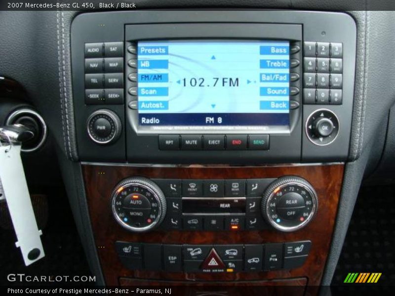 Black / Black 2007 Mercedes-Benz GL 450