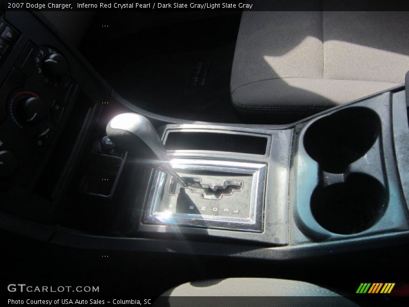 Inferno Red Crystal Pearl / Dark Slate Gray/Light Slate Gray 2007 Dodge Charger