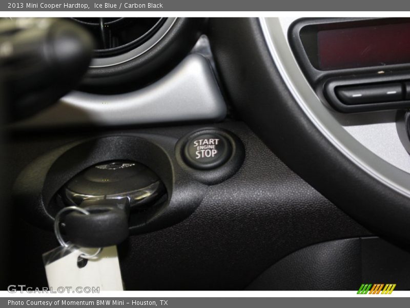 Ice Blue / Carbon Black 2013 Mini Cooper Hardtop